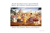 Hare Krishna Mahamantra Story : Kali Santarana Upanishad