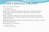 Fonem Bahasa Melayu