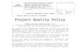 Project Quality Plan (04.09.2008)