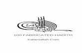 100 Fabricated Hadith* Sheikh Faisal