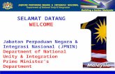 [Dato' Hassan] Jabatan Perpaduan Negara & Integrasi Nasional (JPNIN)