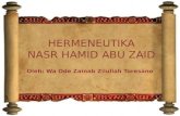 Hermeneutika Nasr Hamid Abu Zaid