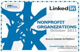 Infographic Linkedin & non profit organizations 2011