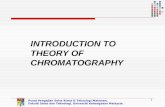 chromatography - theory