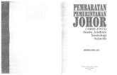 Pembaratan Pemerintahan Johor (1800-1945): Suatu Analisis Sosiologi Sejarah