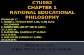 CTU082 National Educational Philosophy
