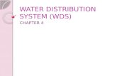 Water distribution system wds