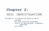 Chapter 2 soil investigation