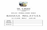 Ujian Penilaian Mac Bahasa Melayu Kelas Pemulihan Khas