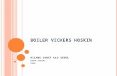 Boiler Vickers Hoskin