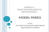 Model rekabentuk instruksional 2010 (model pareo)