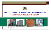 Organisasi Pemeliharaan Bangunan