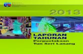 Laporan tahunan perpustakaan ukm 2013 2 september 2014
