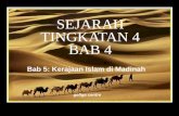 Sejarah tingkatan 4 bab 5 - Kerajaan Islam di Madinah