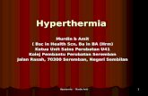 5 - Hyperthermia - Ppt Kuliah