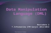 4. data manipulation language (dml)