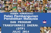 Program Transformasi Daerah - Kementerian Pelajaran Malaysia