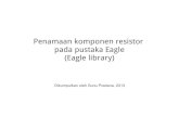 Penamaan resistor pada Eagle