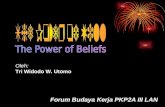 The Power of Will, the Power of Beliefs