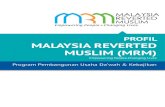 Profile Malaysia Reverted Muslim (MRM)