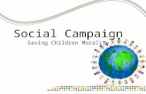 Sosial Campaign "Saving Children Morality"