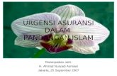 Urgensi Asuransi Dalam Pandangan Islam