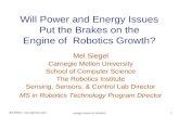 Mel Siegel. Лекция по энергетике для робототехники