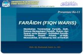 Presentasi Fiqh 12 (Waris)