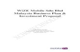 WiZE MobileTv Malaysia Business Plan & Investment Proposal