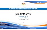 Dokumen KSSR Matematik Tahun 1 (B Tamil)
