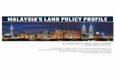 Malaysia Land Policy Profile