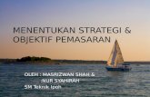 Menentukan strategi & objektif pemasaran STPM PP P1
