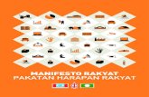 Pakatan Rakyat 2013 Election Manifesto Book (Bahasa Malaysia)