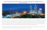 Kuala lumpur discounted hotel   save by staying in a budget hotel in kuala lumpur