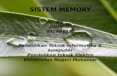 Pertemuan 7 sistem memory
