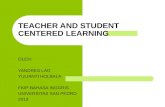 Teacher   students centered learning model
