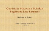 Goodreads malaysia & buku ria 3