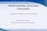 Standard Pengajaran Profesional