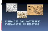 Pluraliti dan masyarakat pluralistik di malaysia (terkini)