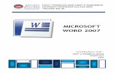 Nota Microsoft Word 2007