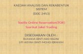 Textiles online reservation(jakel)
