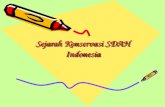 Sejarah konservasi sdah indonesia