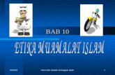 Bab 10   Etika Muamalat Islam