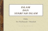 Islam dan Syariah Islam