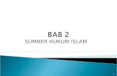 Bab 2   Sumber Hukum Islam