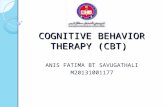 Cognitive behavior therapy (cbt)