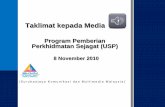 MCMC USP Media Briefing 2010