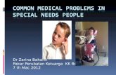 Common Medical Problems in Special Needs People