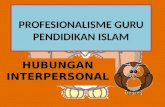 Profesionalisme guru pendidikan islam