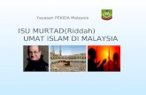 MASALAH MURTAD UMAT ISLAM DI MALAYSIA